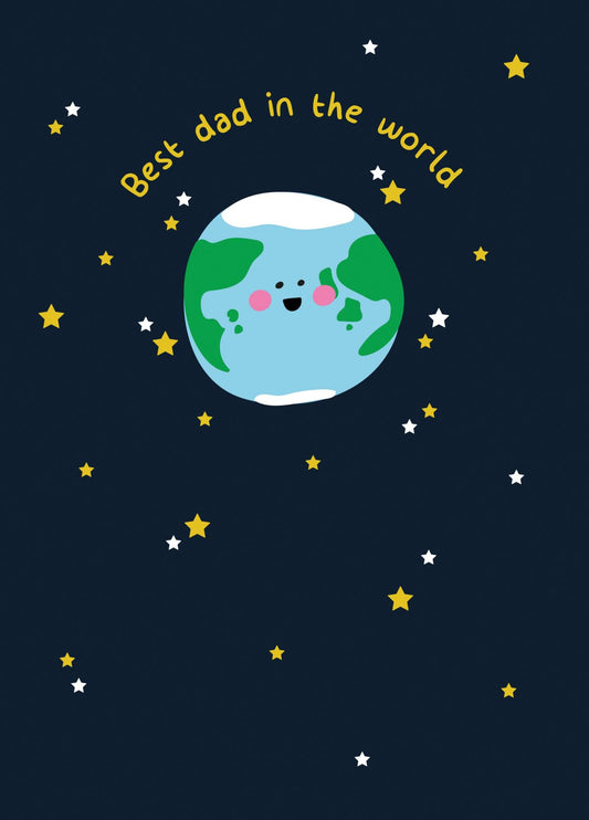 Best In The World Father's Day Card
