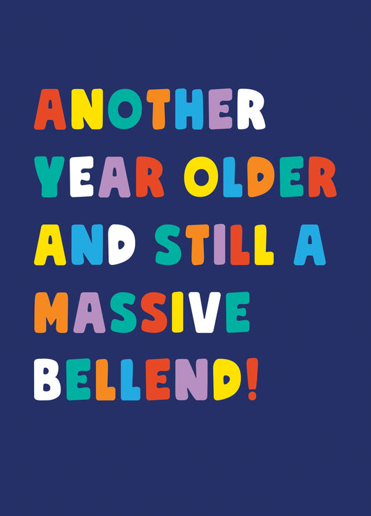 Massive Bellend Birthday Card