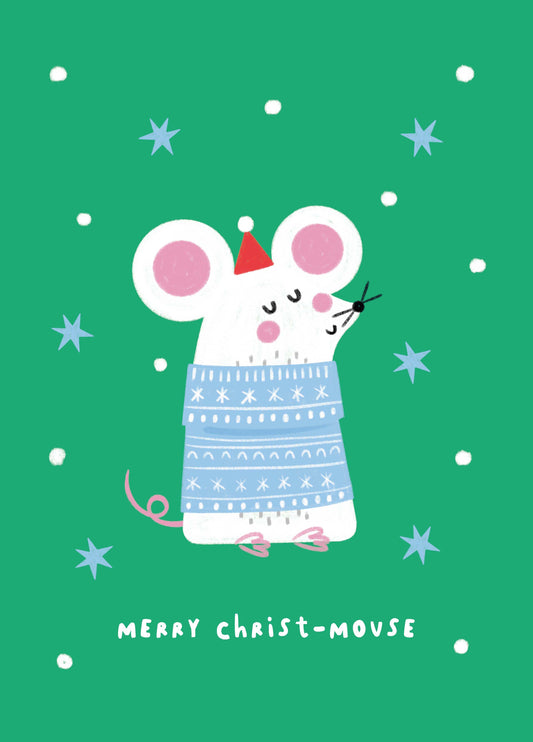 Cute Mouse Christmas Card