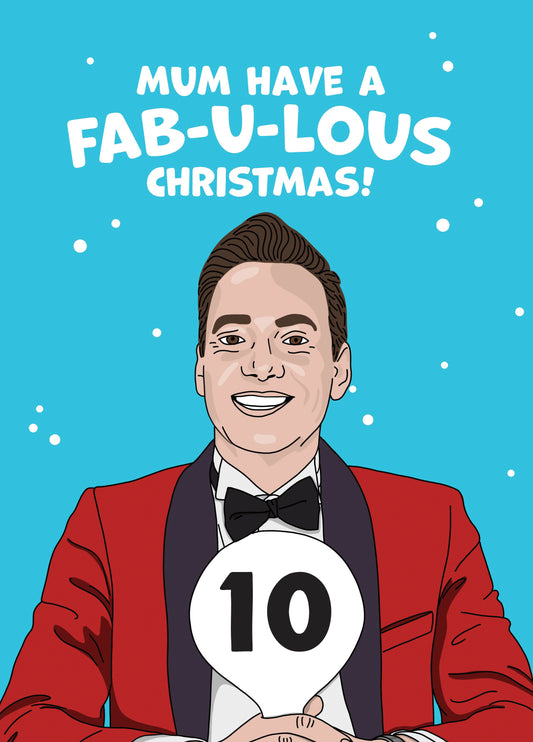 Mum Strictly Fabulous Christmas Card