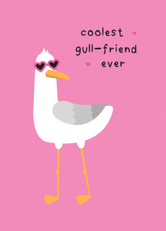 Coolest Gull-friend Valentine's Card
