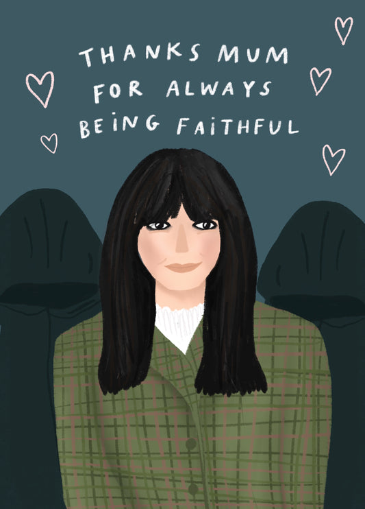 Claudia Faithful Mother's Day Card