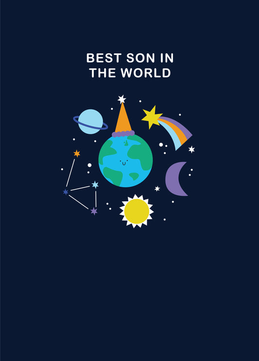 Best Son In The World Card