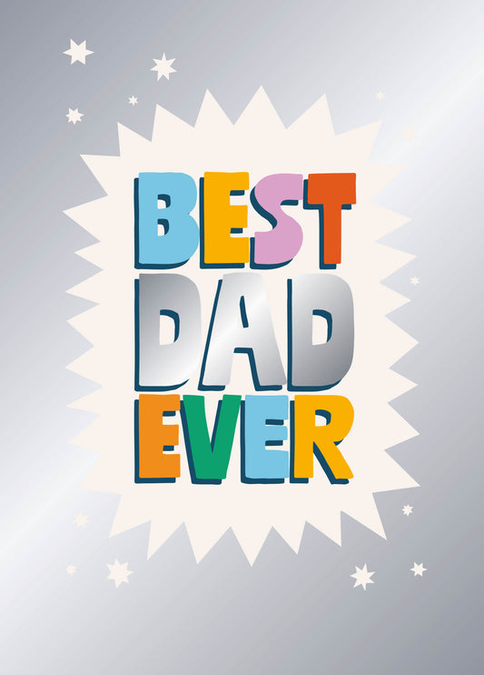 Best Dad Ever Type Father's Day Card