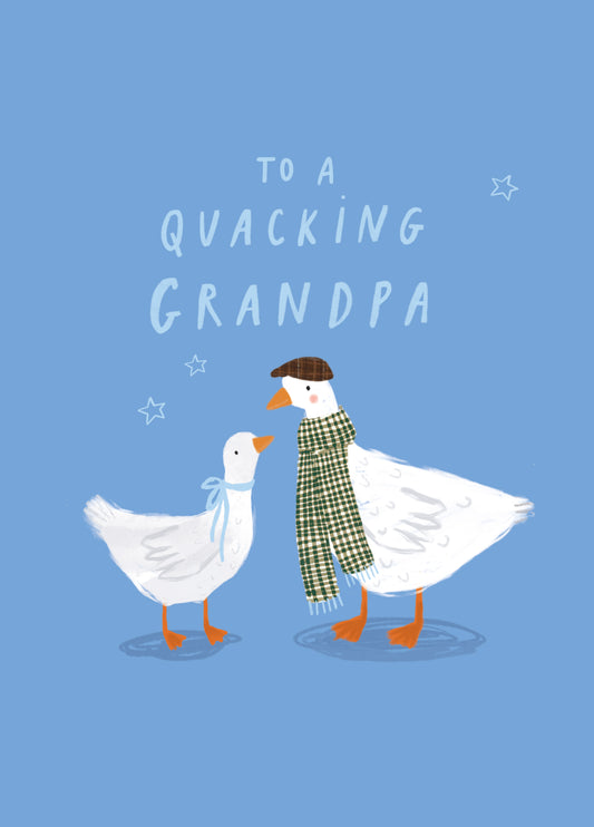 Quacking Grandpa Father's Day Card