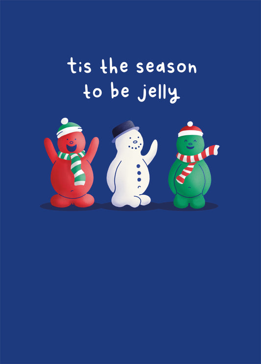 Season To Be Jelly Christmas Card