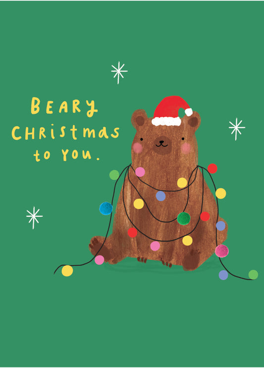 Beary Christmas To You Card