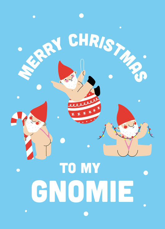 Gnomies Christmas Card