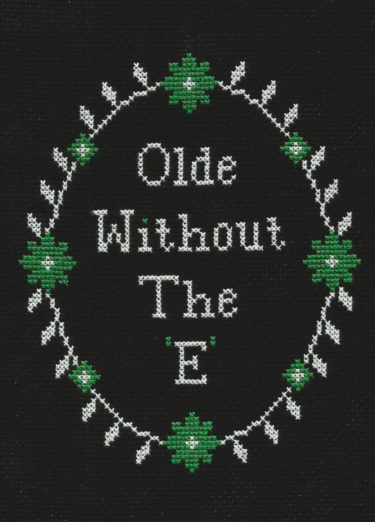 Olde Without The 'E'