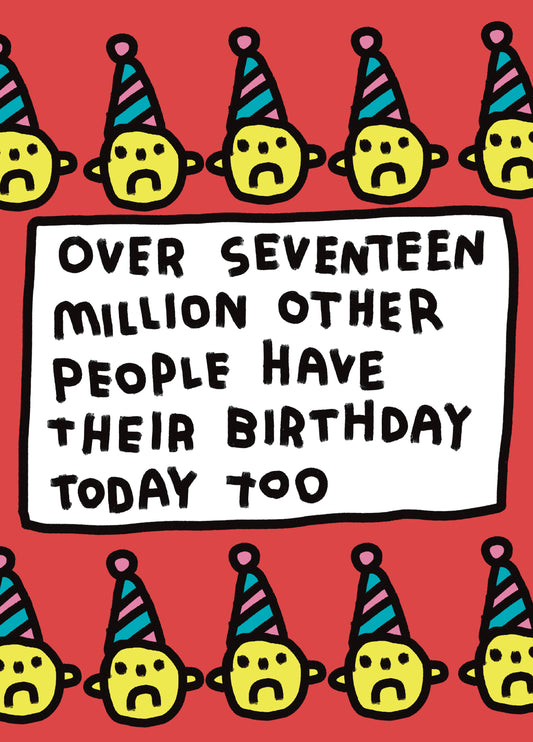 Zoe Bread 17 Million People Card