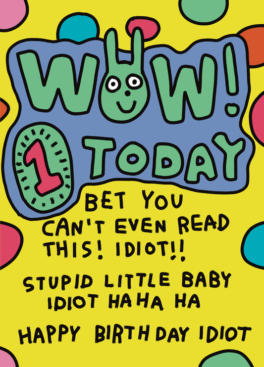 Zoe Bread Wow! One Today Card