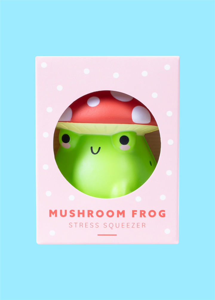 Mushroom Frog Stress Squeezer