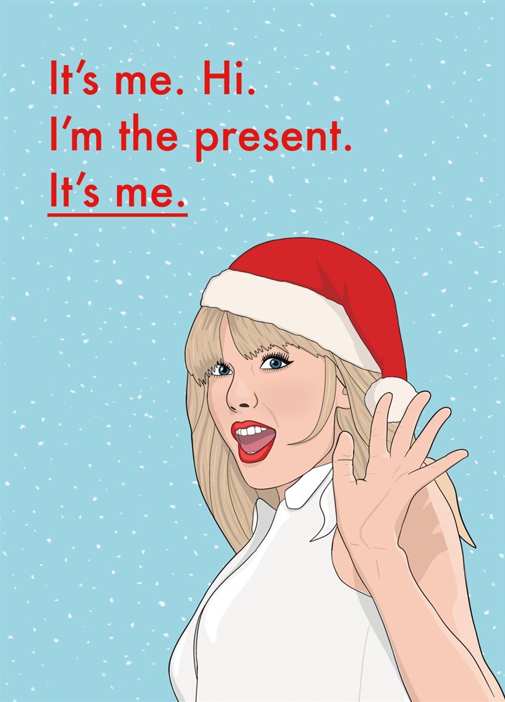 Taylor Swift Christmas Card