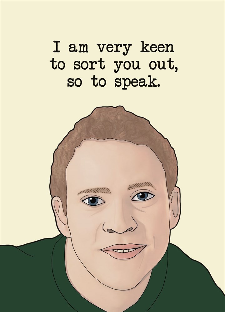 Peep Show - Sort You Out Card
