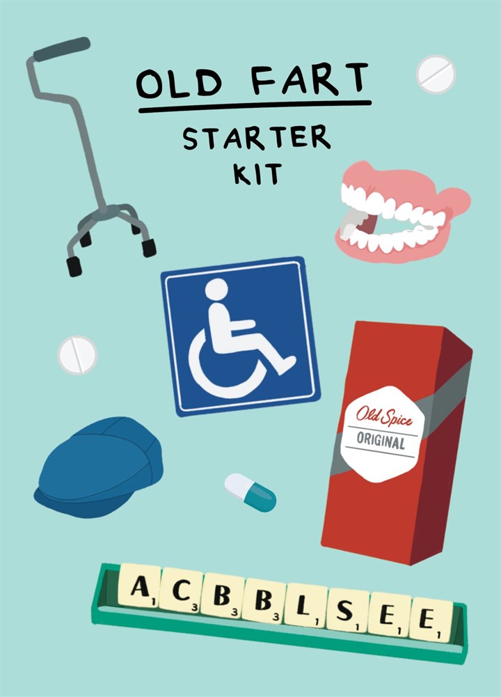 Old Fart Starter Kit Card