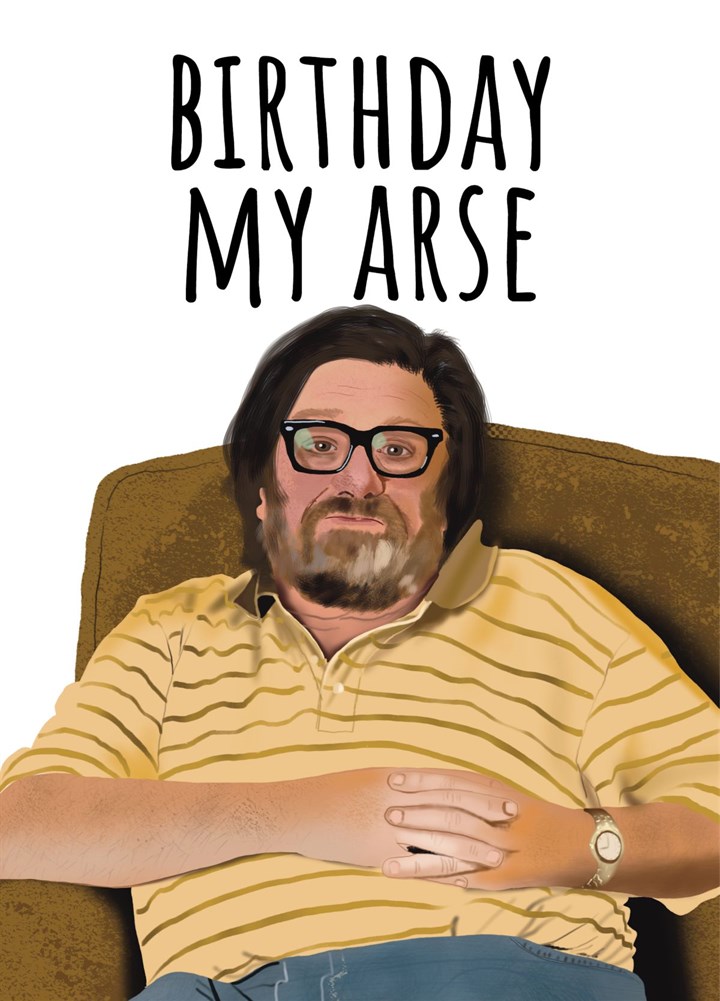 Funny Jim Royle Birthday Card