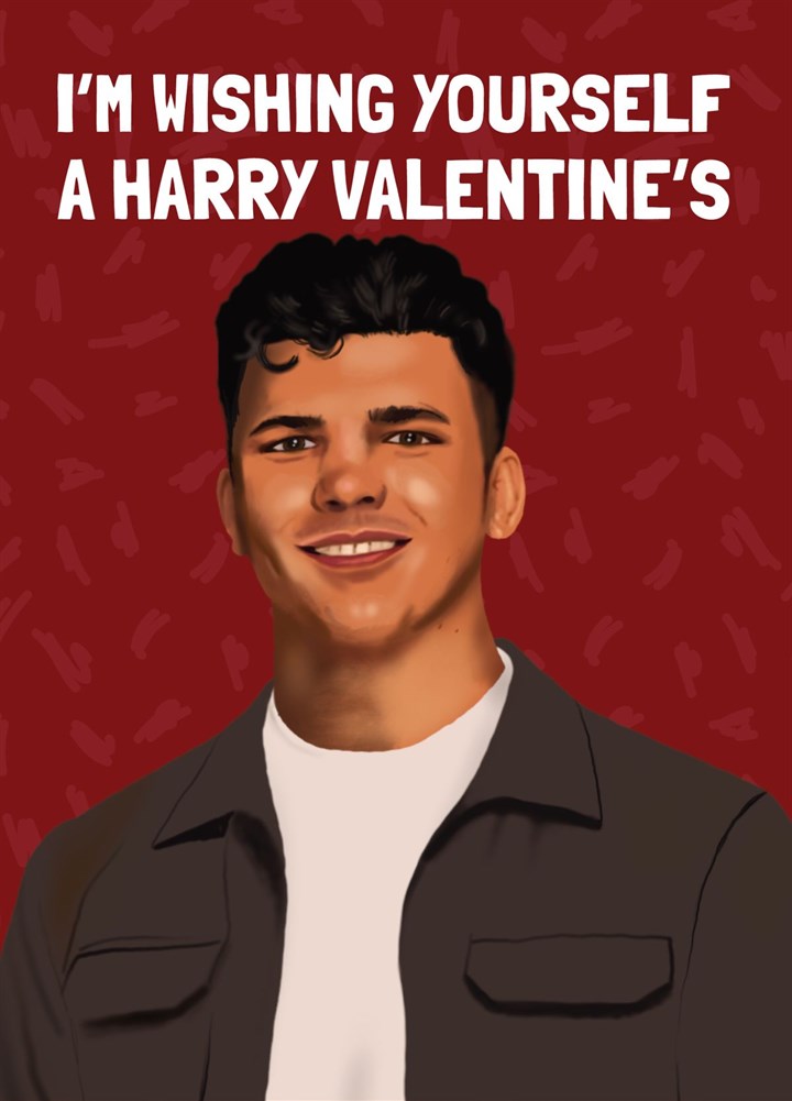 Harry From Traitors Valentine's Day Card