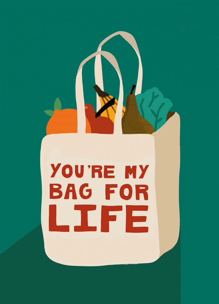 Funny 'Bag For Life' Card