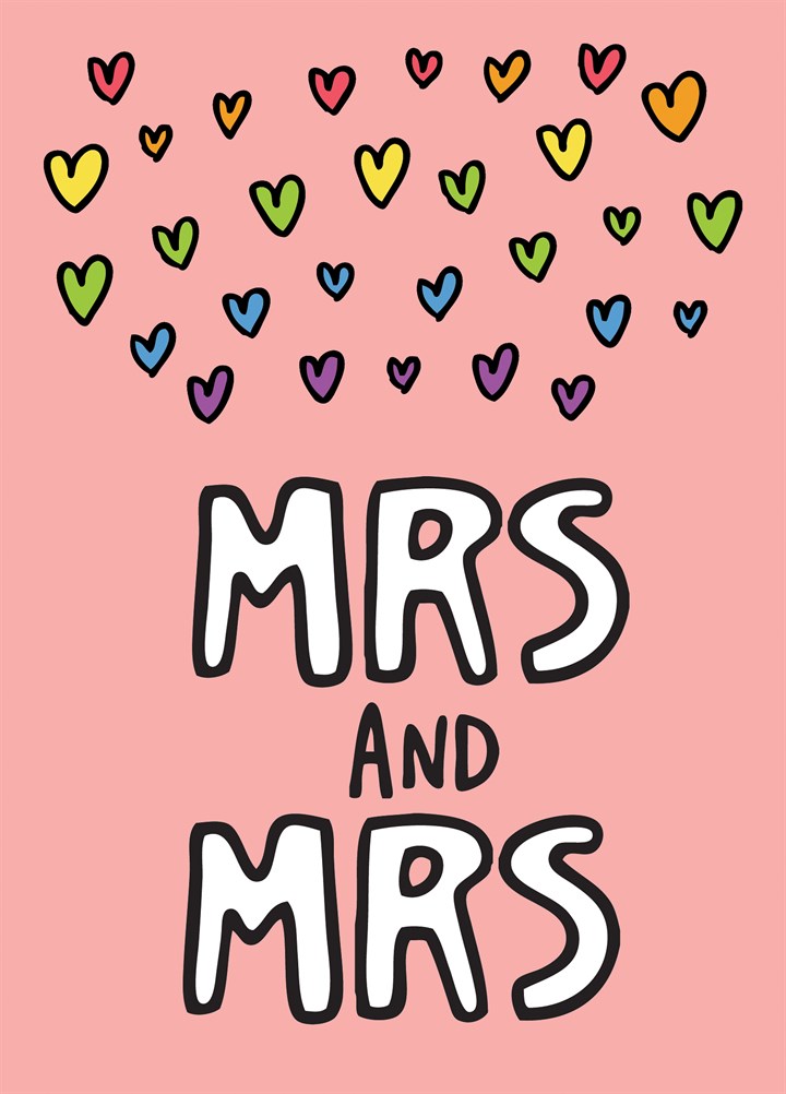 Mrs And Mrs Card