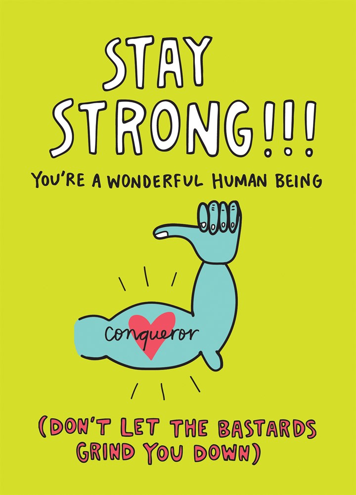 Stay Strong Card
