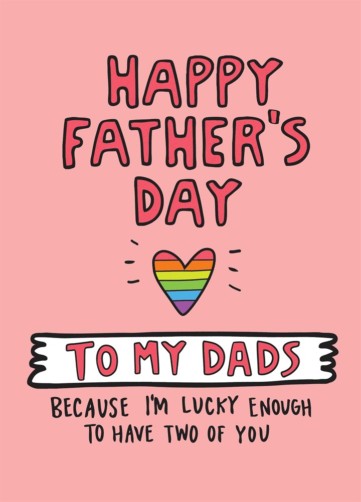 To My Dad's Card