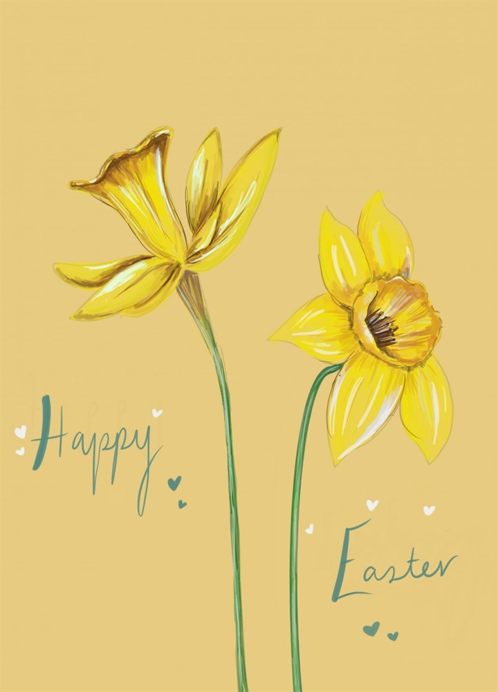 Daffodils Easter Card! Card
