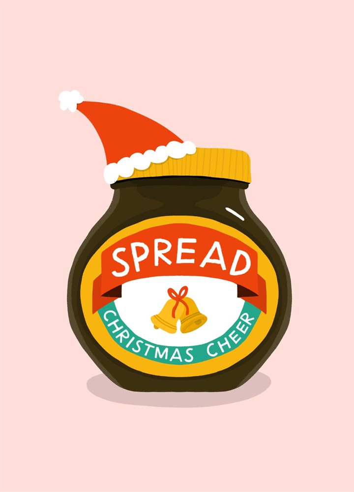 Spread Christmas Cheer, Marmite Christmas Card