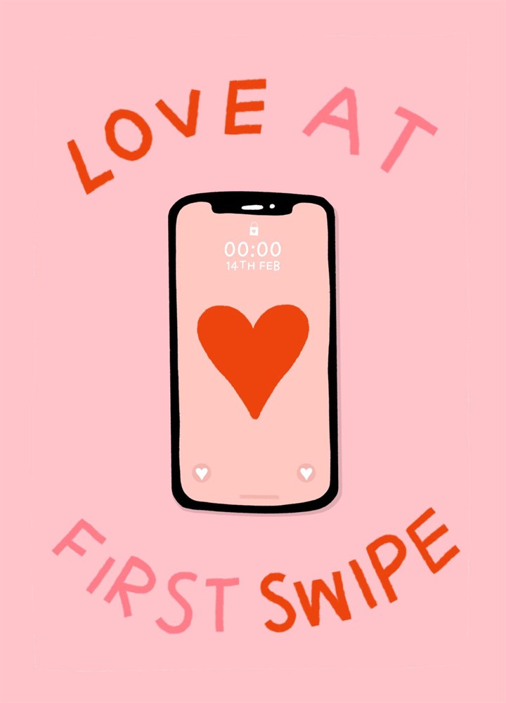 Love At First Swipe, Funny Tinder Card