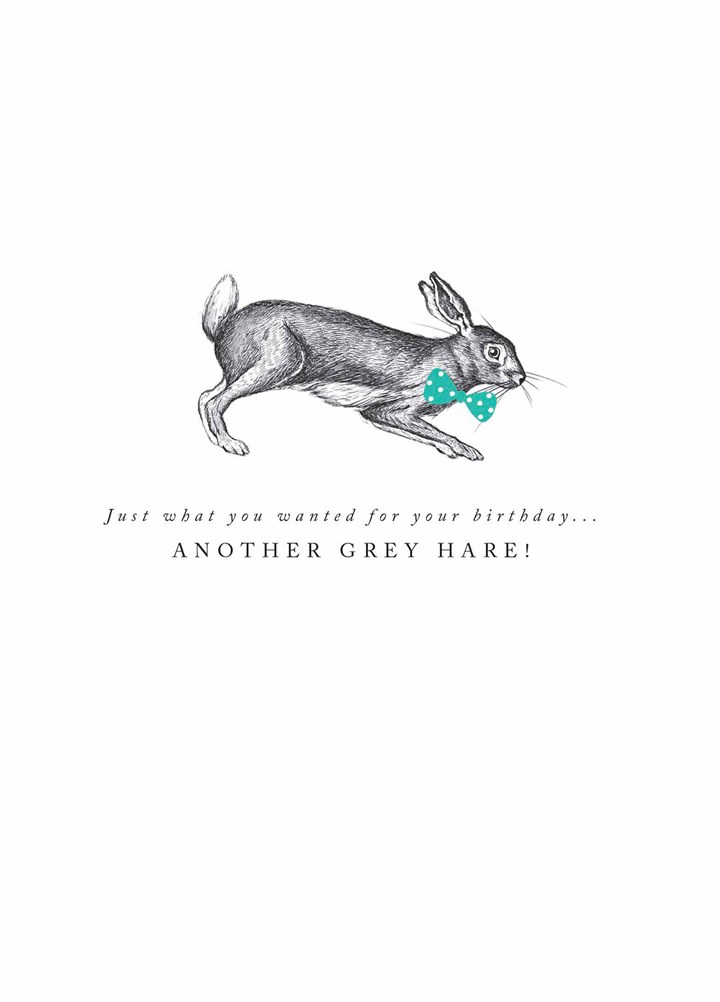 Another Grey Hare Card