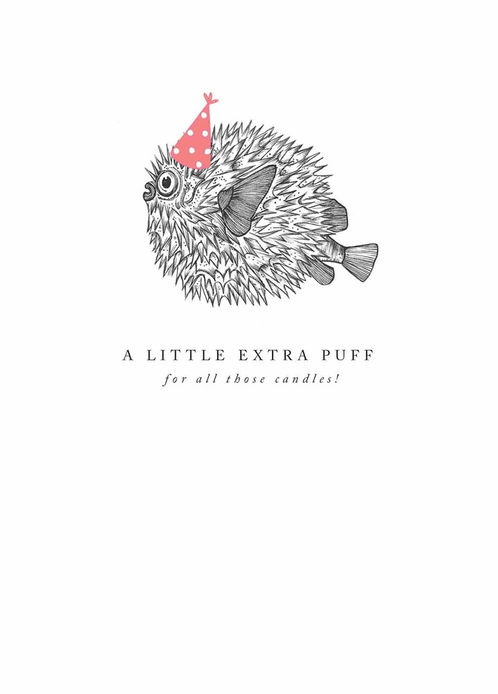 Little Extra Puff Card