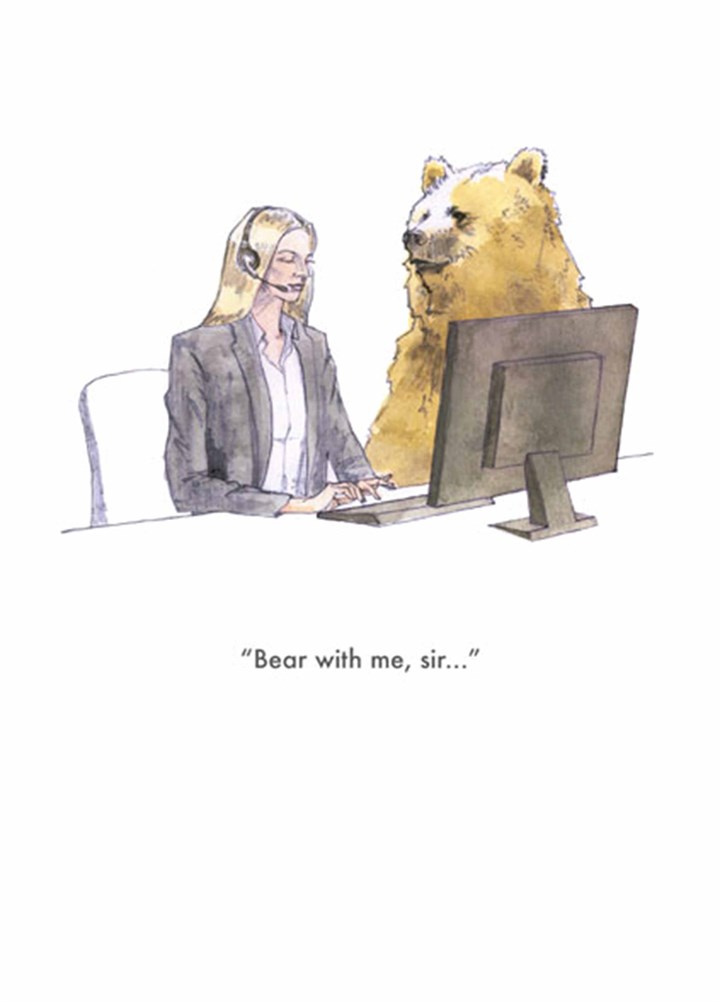 Bear With Me Card