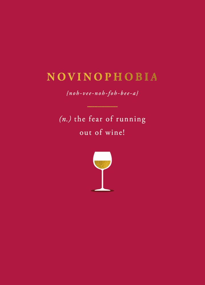 Novinophobia Card