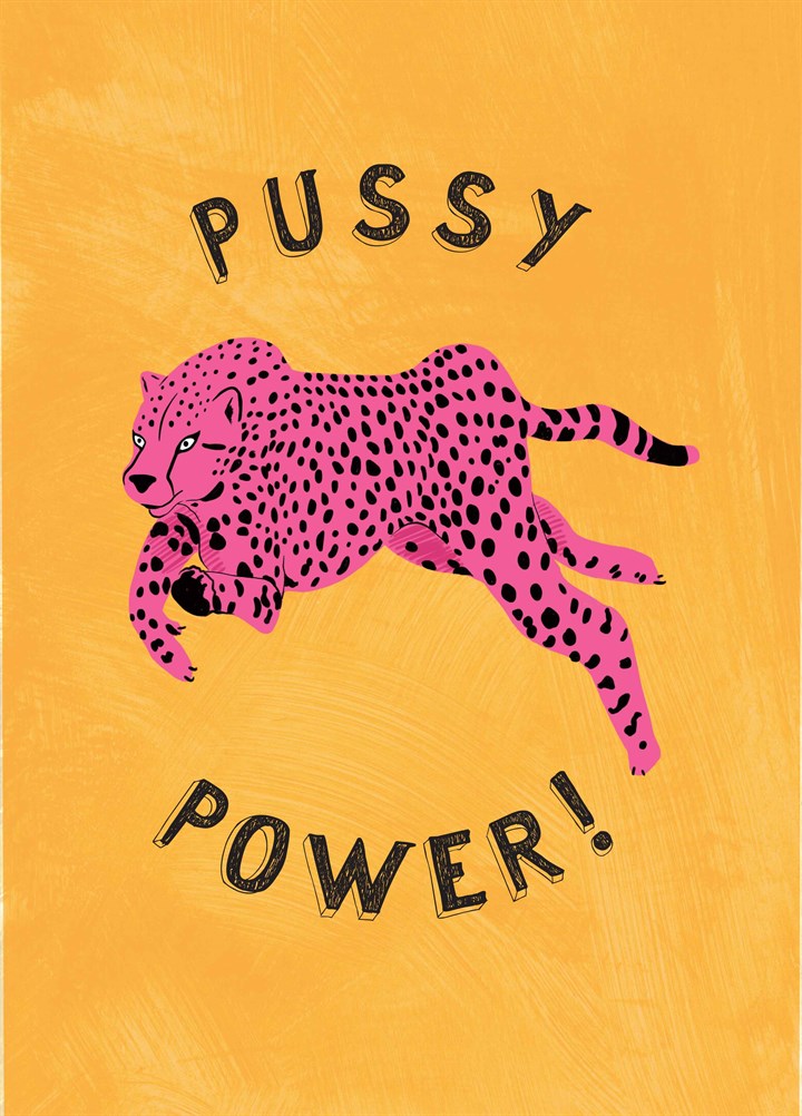 Pussy Power Card