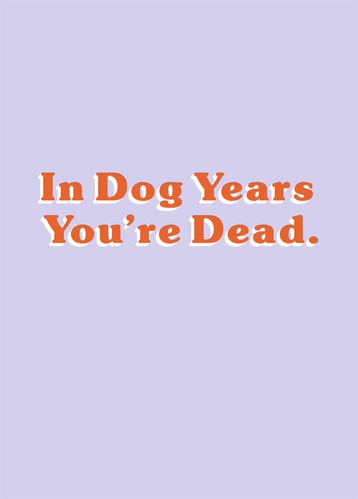 In Dog Years Card