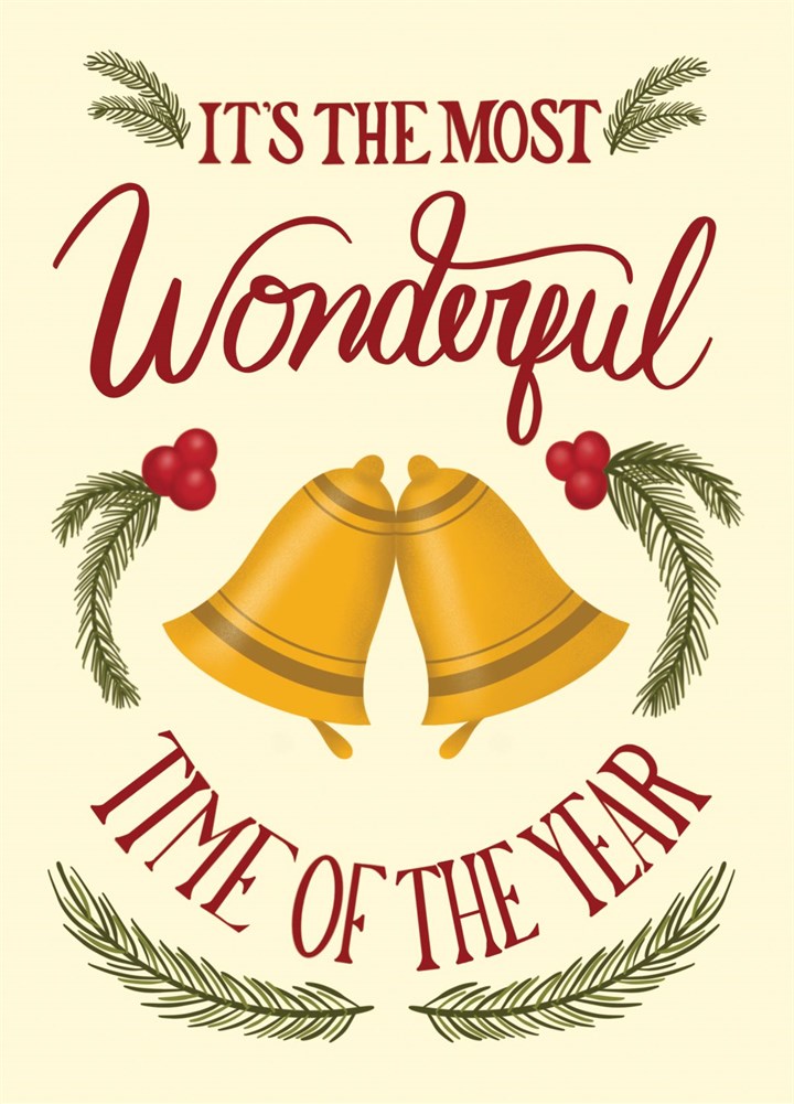 It's The Most Wonderful Time Of The Year Card