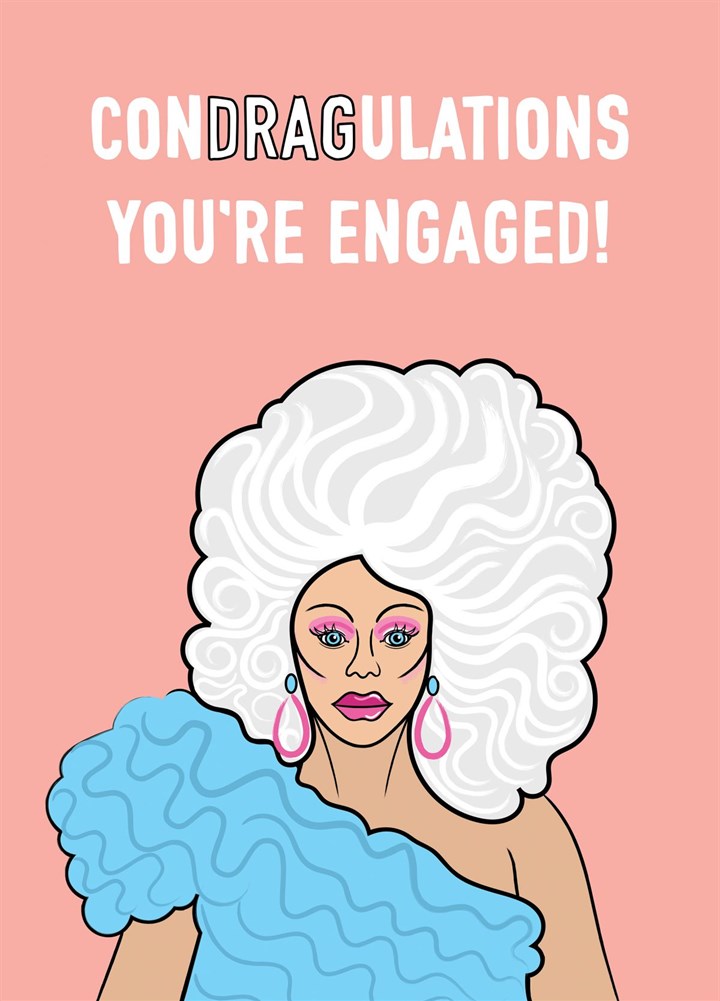 Condragulations You're Engaged Card