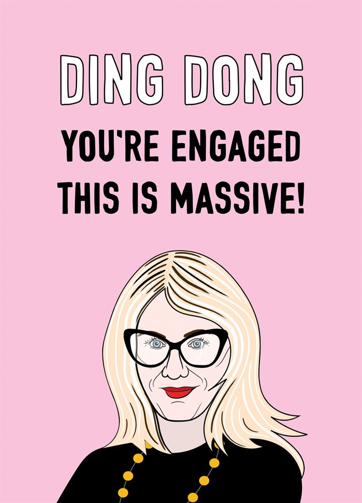 Ding Dong You're Engaged Card