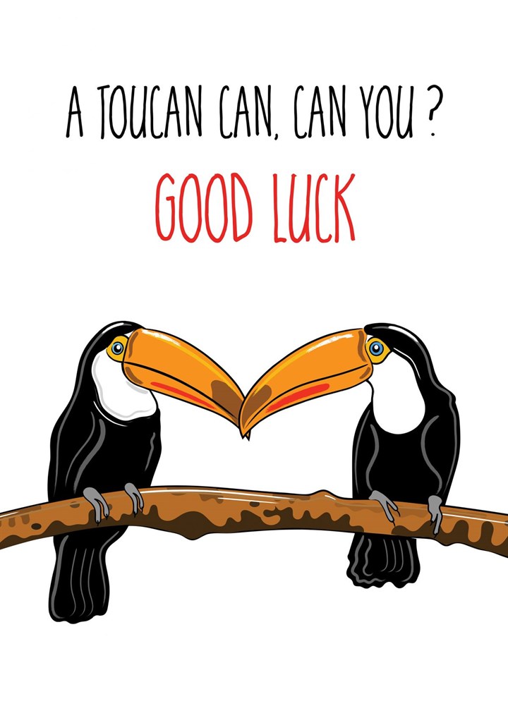 Toucan Good Luck Card