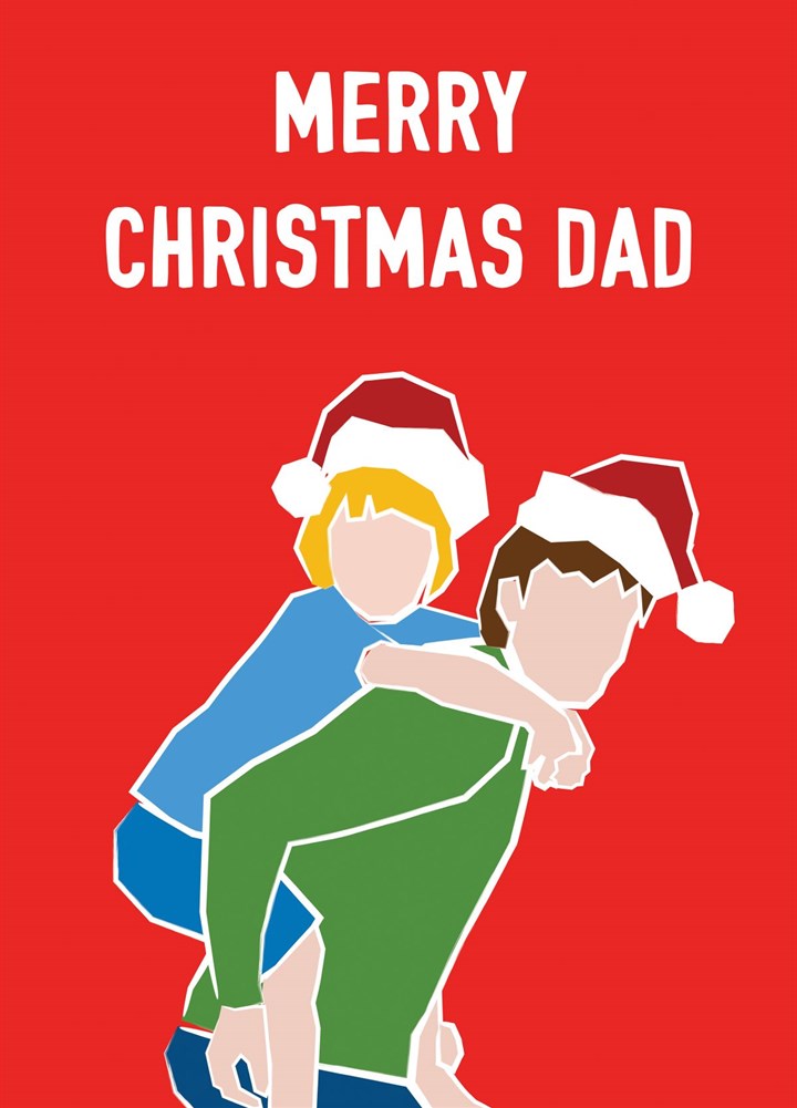 Merry Christmas Dad Card