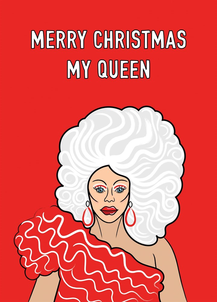 Christmas Queen Card