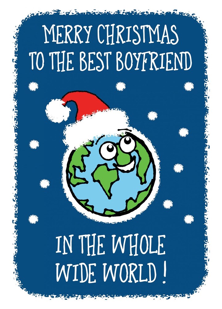 Best Boyfriend Christmas Card