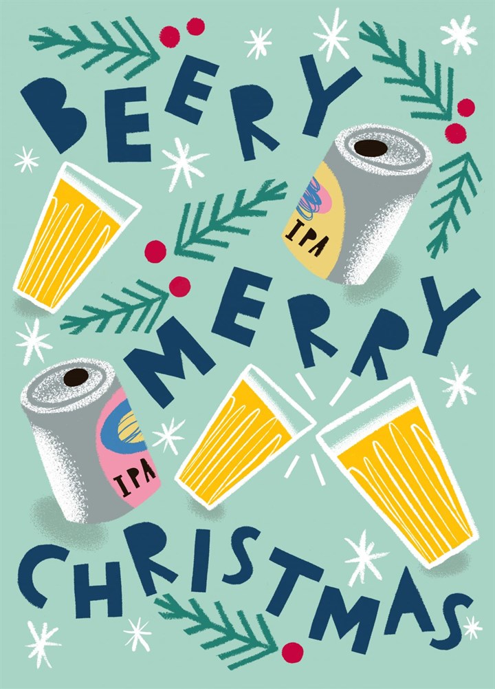 Have A Beery Merry Christmas Card