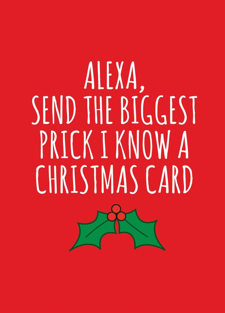 Alexa, Send a Christmas Card