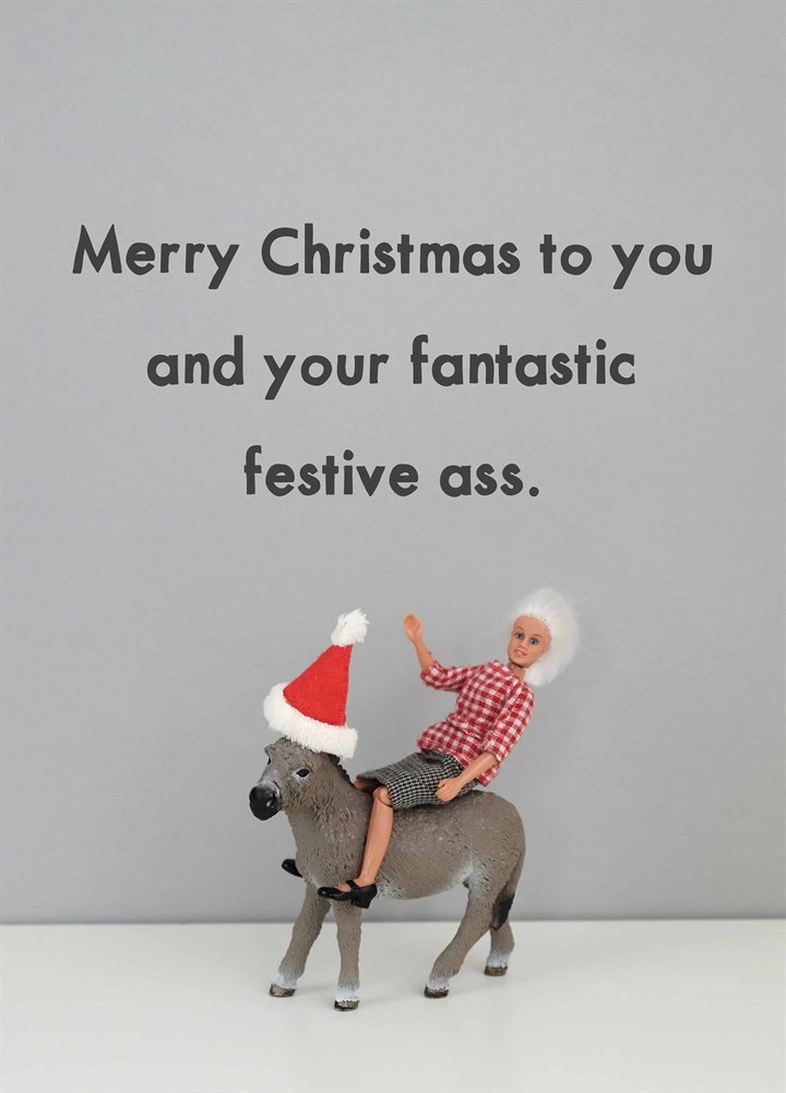Fantastic Festive Ass Card