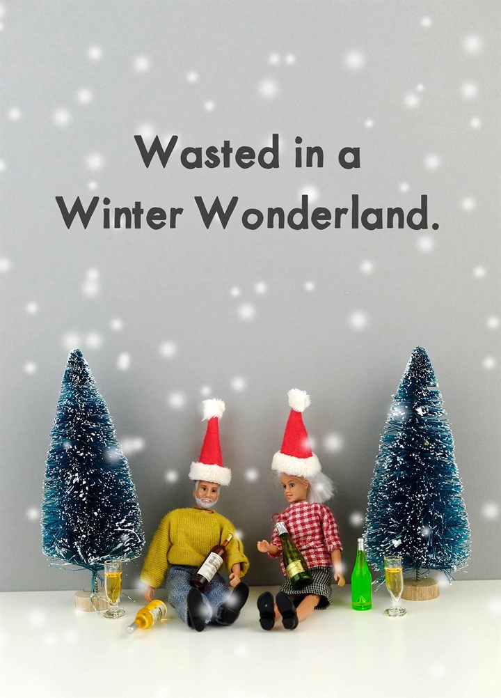 Wasted Winter Wonderland Card