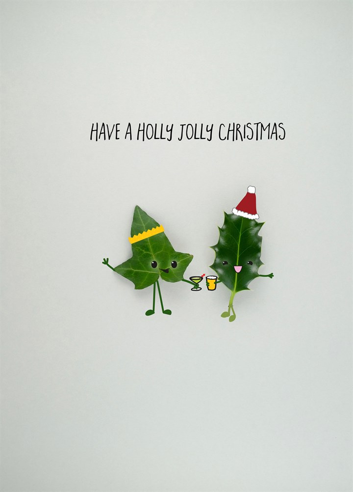 Holly Jolly Christmas Card