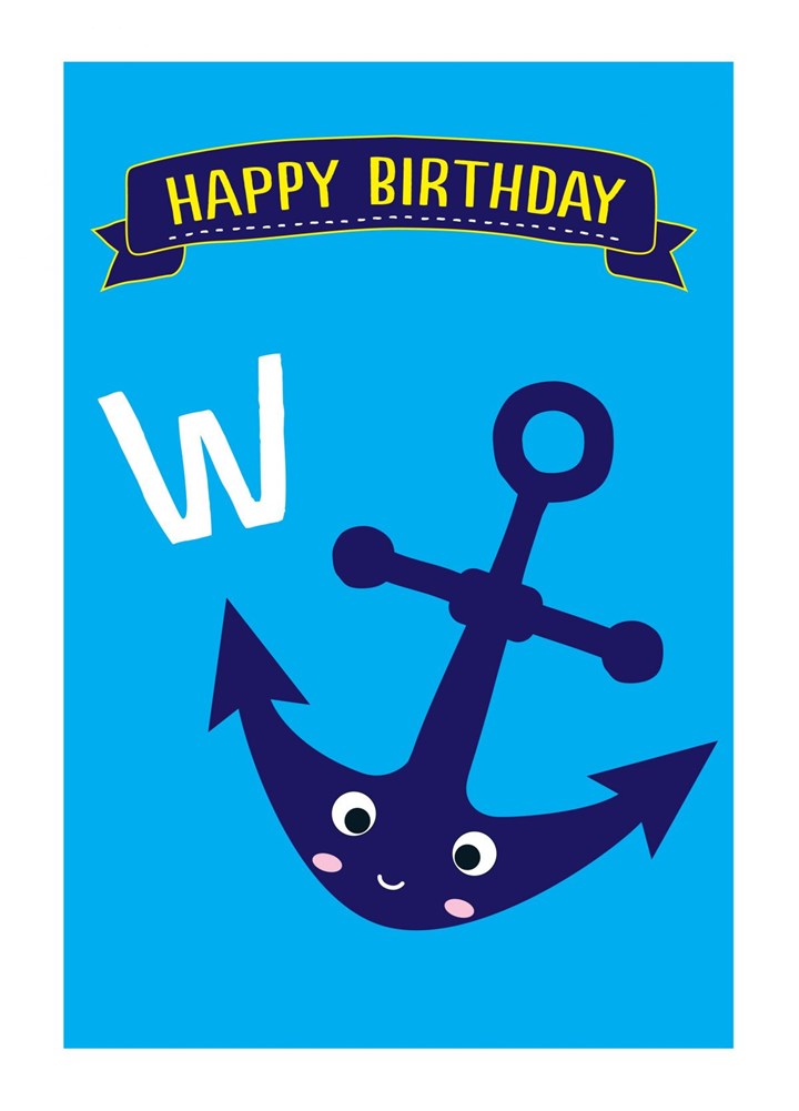 Happy Birthday Wanker Card
