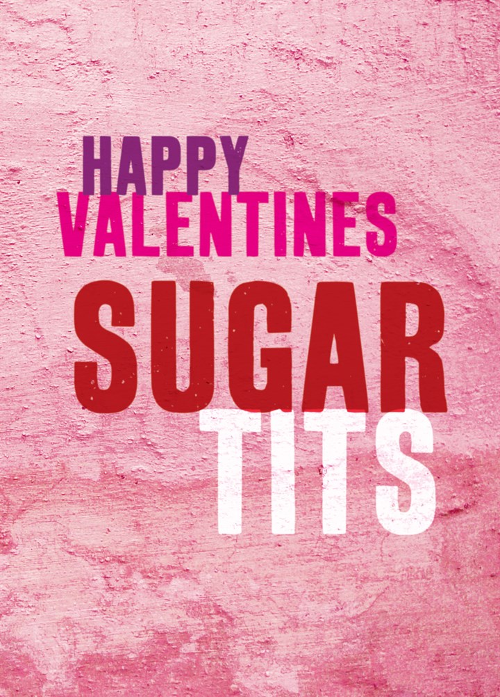 Sugar Tits Card