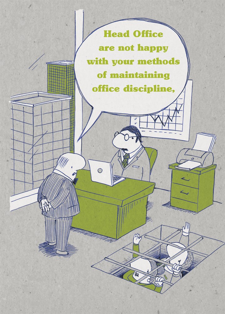 Office Discipline Card