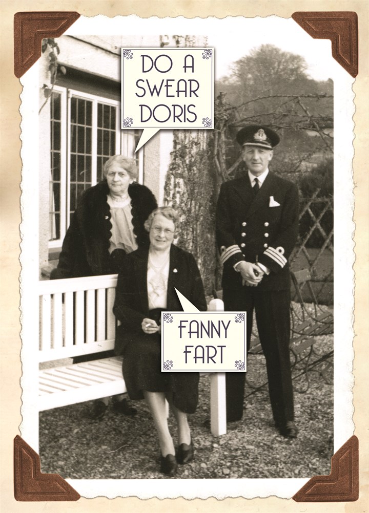 Fanny Fart Card